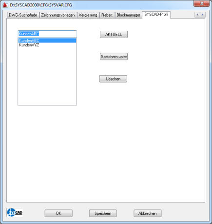 SYSCAD-Profil