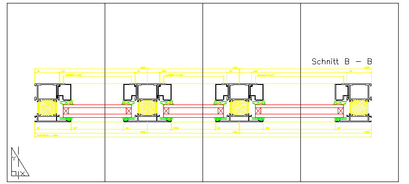 Ansichtsfenster orthogonal